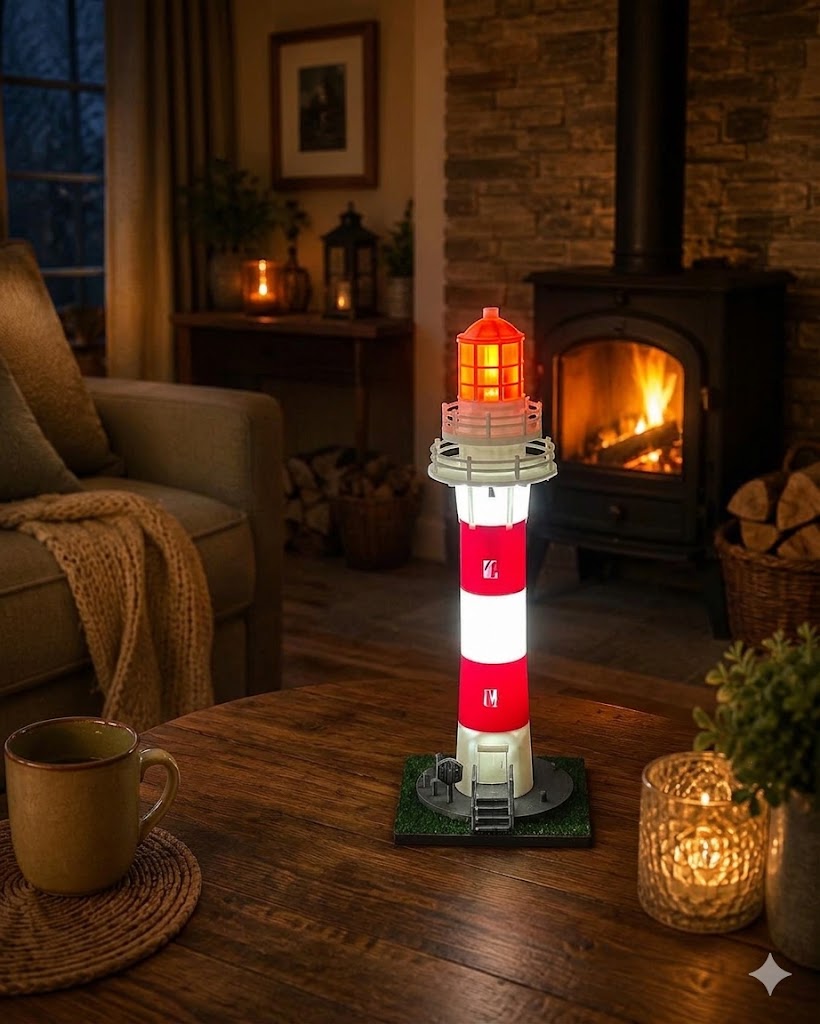 Vuurtoren van Nieuwpoort 34 cm